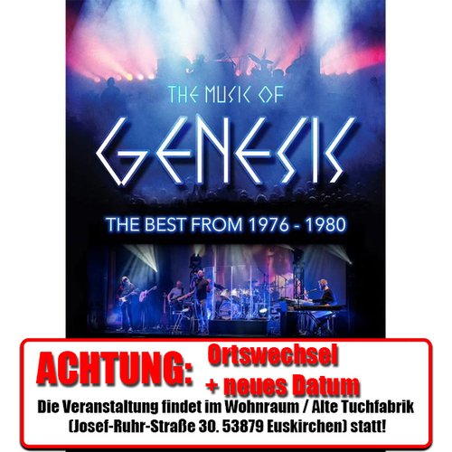 The Music of Genesis | Live in Concert | Wohnraum | Euskirchen The Music of Genesis | Live in Concert | Wohnraum | Euskirchen