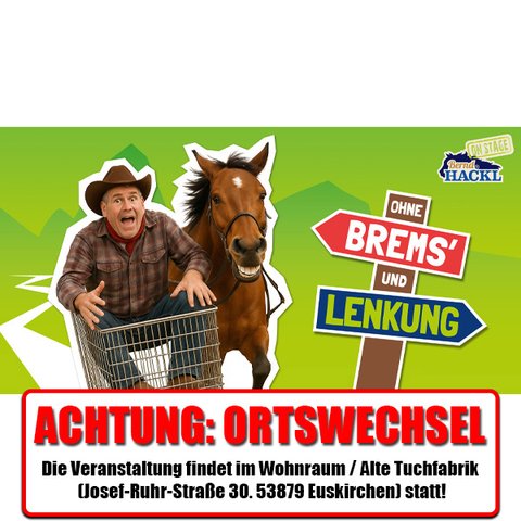 Bernd Hackl | Ohne Brems und Lenkung | Wohnraum | Euskirchen
